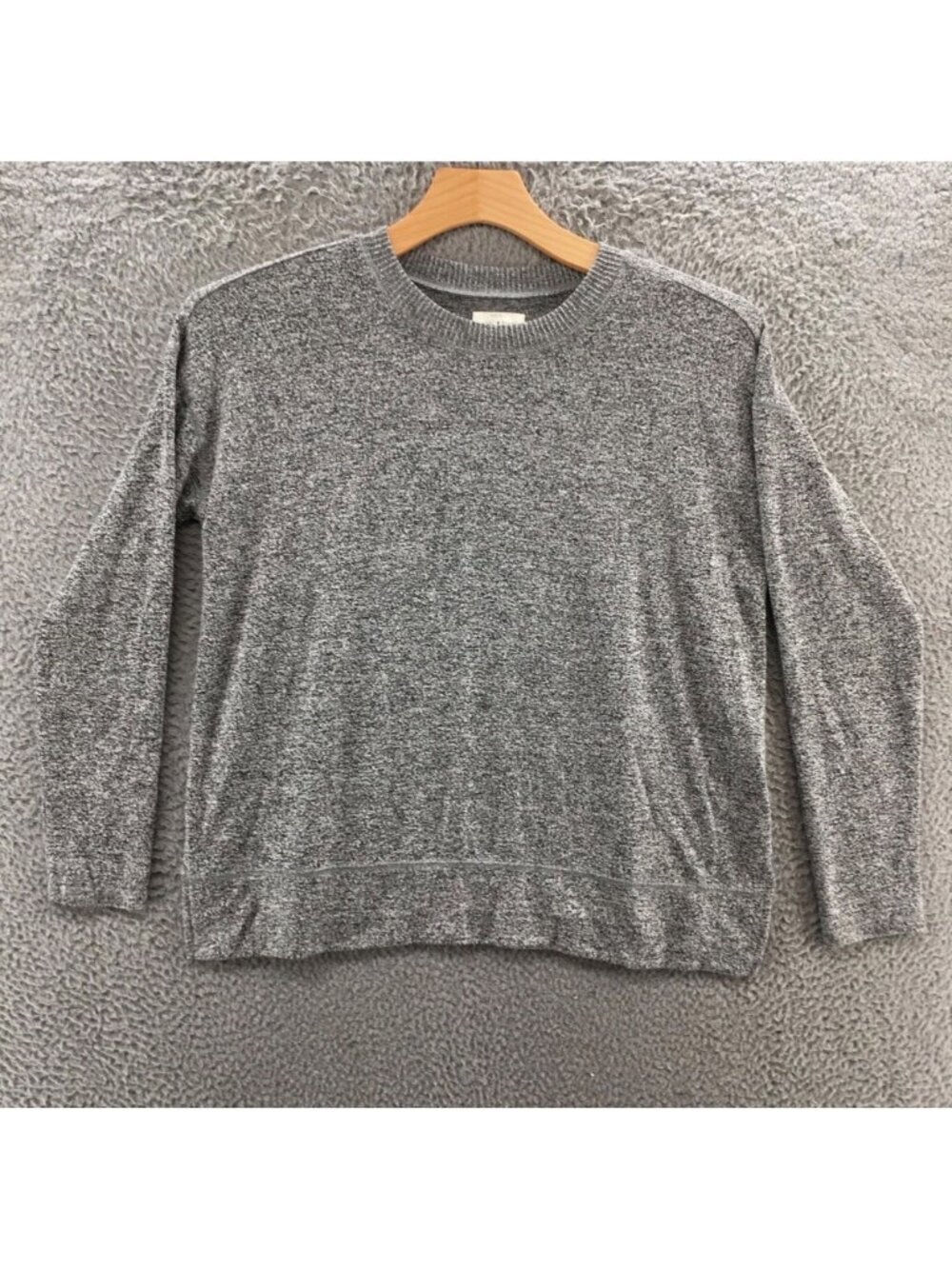 Lucky Brand Mens Gray Long Sleeve Crewneck Sweater M Medium